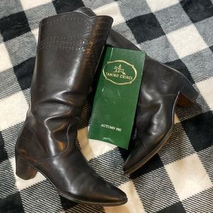 🎁Vintage Tanino Crisci Leather Boots